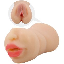CRAZY BULL - ZOEY MASTURBADOR CON FORMA DE VAGINA DE DOBLE ENTRADA