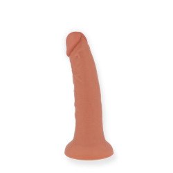 ONINDER - PEQUEÑO VIBRADOR DILDO DE BOGOTÁ 9 VELOCIDADES NATURAL 17.5 CM -O- 4 CM - APLICACIÓN GRATUITA