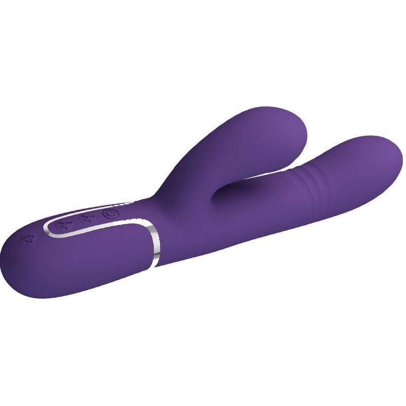 PRETTY LOVE - VIBRADOR MULTIFUNCIONAL PARA EL PUNTO G, COLOR MORADO