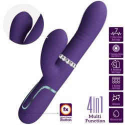 PRETTY LOVE - VIBRADOR MULTIFUNCIONAL PARA EL PUNTO G, COLOR MORADO