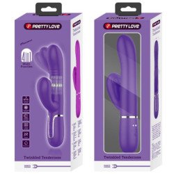 PRETTY LOVE - VIBRADOR MULTIFUNCIONAL PARA EL PUNTO G, COLOR MORADO