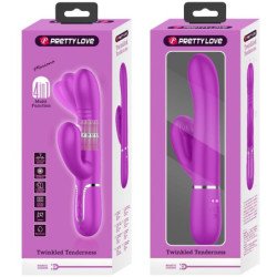 PRETTY LOVE - VIBRADOR MULTIFUNCIONAL PARA EL PUNTO G FUCSIA