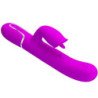 AMOR PRECIOSO - VIBRADOR CON FORMA DE CONEJO CON FUNCIÓN DE LAMER FUCHSIA