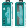 PRETTY LOVE - PERLITA VIBRADOR MULTIFUNCIÓN 3 EN 1 PARA EL PUNTO G VERDE AGUA