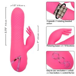 CALEXOTICS - VIBRADOR SACRAMENTO SWEETIE RABBIT PINK DE CALIFORNIA DREAMY