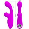 AMOR PRECIOSO - VIBRADOR ESTIMULADOR SKYLAR PÚRPURA