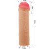 AMOR PRECIOSO - CUBIERTA PARA EXTENSOR DE PENE NILO CARNE