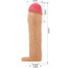 AMOR PRECIOSO - CUBIERTA PARA EXTENSOR DE PENE CHANE CARNE