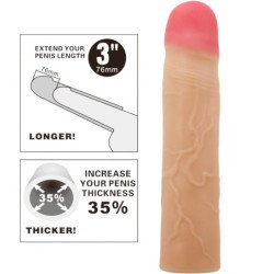 AMOR PRECIOSO - CUBIERTA PARA EXTENSOR DE PENE KYLIAN CARNE