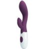PRETTY LOVE - VIBRADOR DE PUNTO G BRILLANTE MORADO