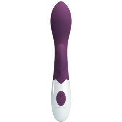 PRETTY LOVE - VIBRADOR DE PUNTO G BRILLANTE MORADO
