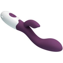 PRETTY LOVE - VIBRADOR DE PUNTO G BRILLANTE MORADO
