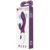PRETTY LOVE - VIBRADOR DE PUNTO G BRILLANTE MORADO