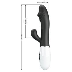 PRETTY LOVE - VIBRADOR DE PUNTO G NEGRO