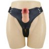 PRETTY LOVE - MAVIS HARNESS BRAGUITAS UNIVERSALES CON DILDO DE 19 CM NATURAL