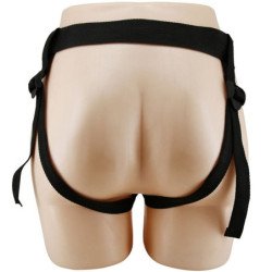 PRETTY LOVE - MAVIS HARNESS BRAGUITAS UNIVERSALES CON DILDO DE 19 CM NATURAL