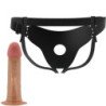PRETTY LOVE - MAVIS HARNESS BRAGUITAS UNIVERSALES CON DILDO DE 19 CM NATURAL