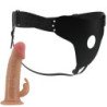 PRETTY LOVE - MAVIS HARNESS BRAGUITAS UNIVERSALES CON DILDO DE 19 CM NATURAL