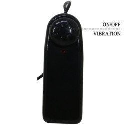 PRETTY LOVE - MARION HARNESS BRAGUITAS UNIVERSALES CON DILDO VIBRADOR DE 19 CM MARRÓN