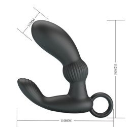 PRETTY LOVE - VIBRADOR ANAL CAYLA MASAJEADOR NEGRO