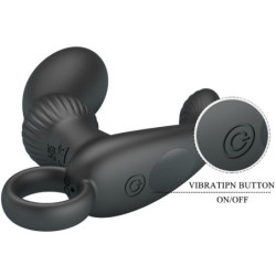 PRETTY LOVE - VIBRADOR ANAL CAYLA MASAJEADOR NEGRO