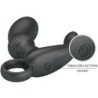 PRETTY LOVE - VIBRADOR ANAL CAYLA MASAJEADOR NEGRO