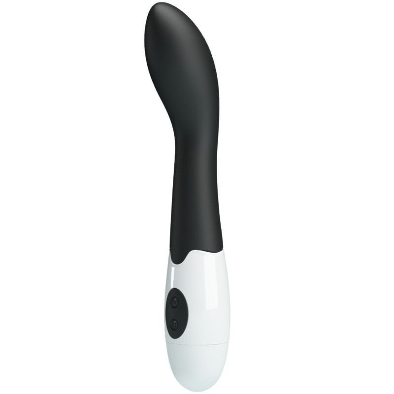 PRETTY LOVE - VIBRADOR DE PUNTO G BISHOP CON 30 MODOS, NEGRO