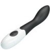 PRETTY LOVE - VIBRADOR DE PUNTO G BISHOP CON 30 MODOS, NEGRO