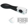 PRETTY LOVE - VIBRADOR DE PUNTO G BISHOP CON 30 MODOS, NEGRO