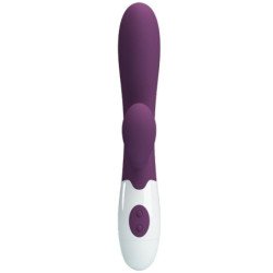 AMOR PRECIOSO - VIBRADOR ALVIS RABBIT Y PUNTO G MORADO