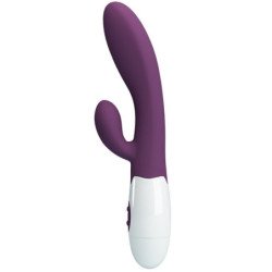 AMOR PRECIOSO - VIBRADOR ALVIS RABBIT Y PUNTO G MORADO