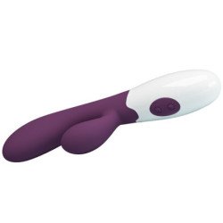 AMOR PRECIOSO - VIBRADOR ALVIS RABBIT Y PUNTO G MORADO