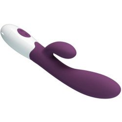 AMOR PRECIOSO - VIBRADOR ALVIS RABBIT Y PUNTO G MORADO