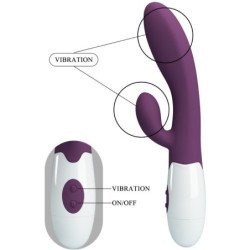 AMOR PRECIOSO - VIBRADOR ALVIS RABBIT Y PUNTO G MORADO