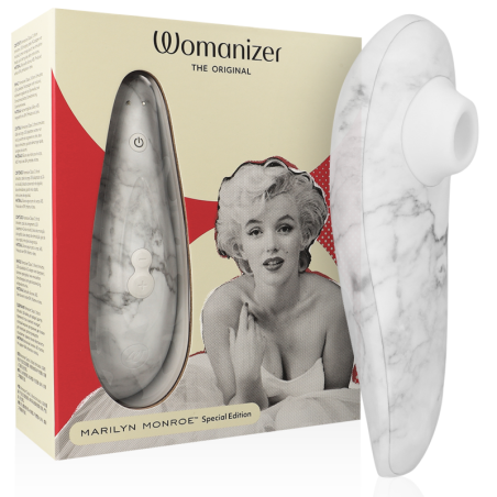 WOMANIZER - MARILYN MONROE CLASSIC 2 ESTIMULADOR DE CLÍTORIS BLANCO