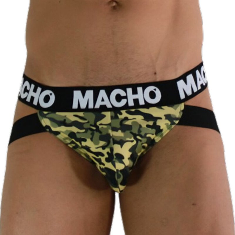 MACHO - MX28MV JOCK VERDE MILITAR L