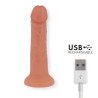 ONINDER - GRAN VIBRADOR DILDO DE BOGOTÁ 9 VELOCIDADES NATURAL 22 CM -O- 4.5 CM - APLICACIÓN GRATUITA