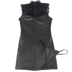 SUBBLIME - VESTIDO DE CUERO SEXY TALLA S/M