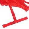 SUBBLIME - TEDDY CON DETALLE DE LIGUERO EN EL PECHO, ROJO, TALLA S/M