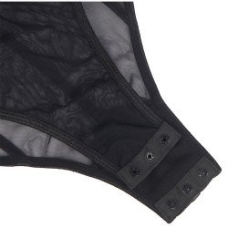 SUBBLIME - BODY CON TIRANTES DE CADENA NEGRA TALLA S/M