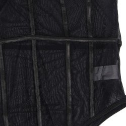SUBBLIME - BODY CON TIRANTES DE CADENA NEGRA TALLA S/M