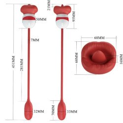 AMOR BONITO - ALIYAH, MASTURBADORA DE BOCA ROJA