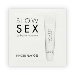 BIJOUX - SLOW SEX GEL DE MASAJE CON DEDOS FINGER PLAY MONODOSIS