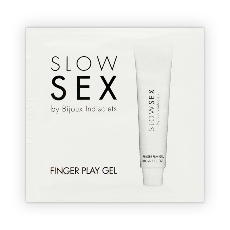 BIJOUX - GEL DE MASAJE SEXUAL LENTO CON JUEGOS CON LOS DEDOS - DOSIS INDIVIDUAL