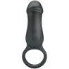 PRETTY LOVE - ANILLO VIBRATORIO NEGRO TRAE CON ESTIMULADOR