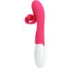 ROMANCE - VIBRADOR Y ESTIMULADOR ROSA DE 30 VELOCIDADES