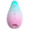 SATISFYER - ESTIMULADOR Y VIBRADOR SIRENA VIBES MENTA Y ROSA
