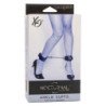 CALEXOTICS - TOBILLERAS NOCTURNAS DE CUERO AJUSTABLES NEGRAS