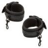 CALEXOTICS - SUJETADORES DE CAMA NOCTURNOS DE CUERO AJUSTABLES NEGROS