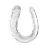 KING COCK - DOBLE PROBLEMA DOBLE DILDO 33 CM TRANSPARENTE